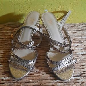 Rose Gold Strappy Heel